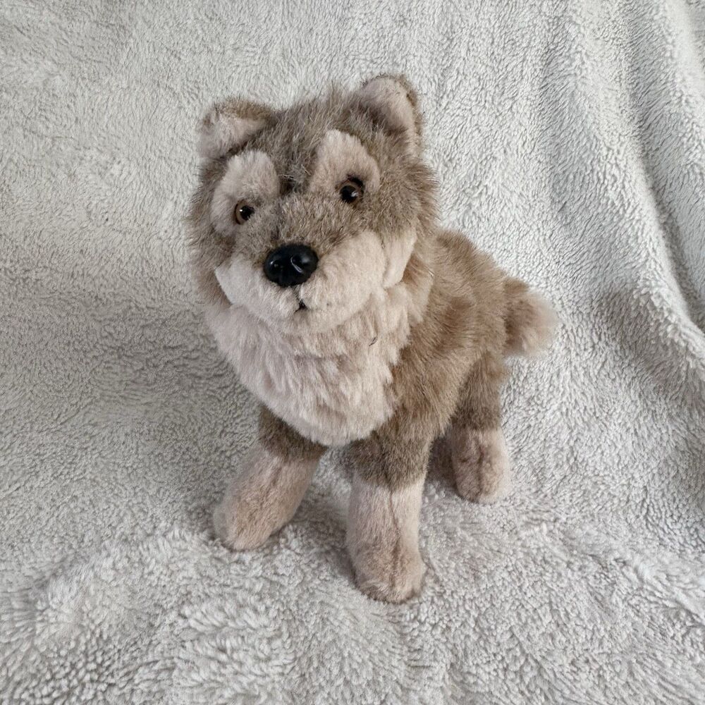 American Girl Kaya's Wolf Dog Tatlo 11" Posable Plush Stuffed Retired 2008